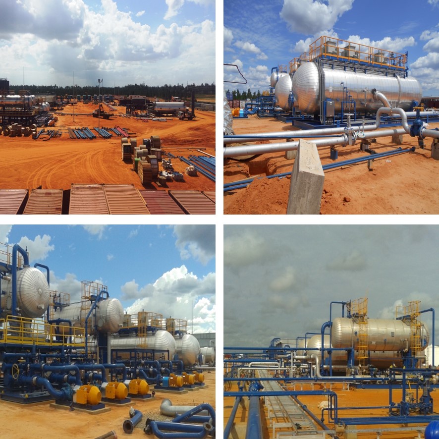 Installed modular production equipment at PetroIndependencia